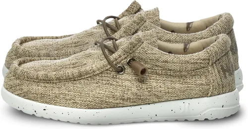 Vista 11 de Hurley - Mocasines elásticos con cordones para niños, zapatos de lona para niños y niñas - Cómodos, duraderos, elegantes - Zapatillas de moda