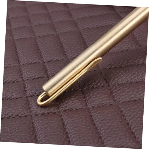 Vista 4 de STOBOK Come Pen Signature Plumas Sign Pen Gel Pen Suministros de Oficina Bolígrafos Vintage