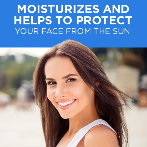 Vista 2 de Coppertone Protector solar facial completo SPF 45, protector solar facial resistente al agua, 2.5 fl. oz.