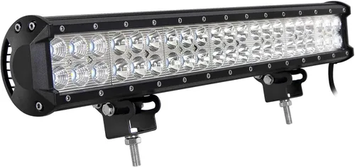 Vista 10 de Willpower - Barra de luz LED de trabajo de 12 pulgadas 72 W para camión, automóvil, ATV, todoterreno, 4x4, Jeep Truck luz de conducción