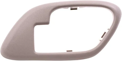 Vista 2 de Juego de pares de repuesto para manija de puerta interior bronceada, biseles compatibles con Pickup Escalade Tahoe Suburban Yukon