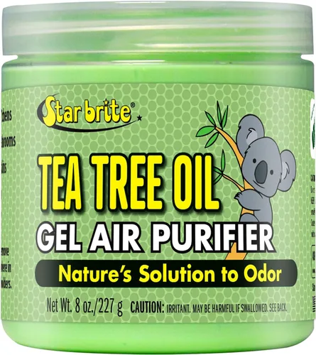 Vista 6 de Gel Purificador de Aire Certificado ATTIA con Aceite Esencial de Árbol de Té Australiano Puro STAR BRITE - Tubo - 4 oz (096504)