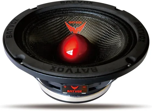 Vista 20 de MX40P1 Altavoz de Rango Medio de 4 Pulgadas 120 Vatios 4 Ohmios Tapa Antipolvo Roja, Altavoces de Audio de Calidad Premium para Puerta de Automóvil