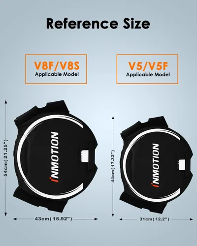 Vista 5 de INMOTION Cubierta protectora de monociclo eléctrico, funda anticolisión anticaídas para V5/V5F una rueda Hoverboard