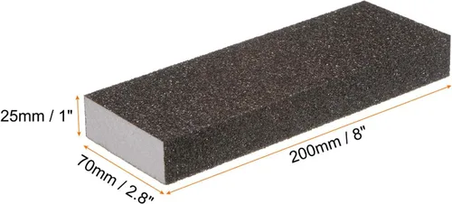 Vista 3 de HARFINGTON Bloques de esponja de lijado grueso, bloque de lijado de espuma de grano 80-100 para pulir la cocina de metal de madera de yeso