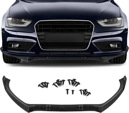 Vista 103 de SCITOO Alerón de borde de parachoques delantero mate negro para Ford Focus ST años 2013-2014 - Spoiler frontal de polipropileno