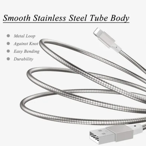 Vista 6 de Cable USB de metal de 3 pies compatible con Amazon Kindle Fire HDX 8.9 (versión 2013), 7 (versión 2013), HD 7 (versión 2013), HD 8.9 (versión 2012)
