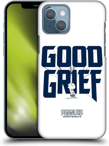 Vista 46 de Head Case Designs Funda rígida con licencia oficial de Peanuts Charlie Brown Good Grief Rock Tees compatible con Apple iPhone 7/8/SE 2020 y 2022