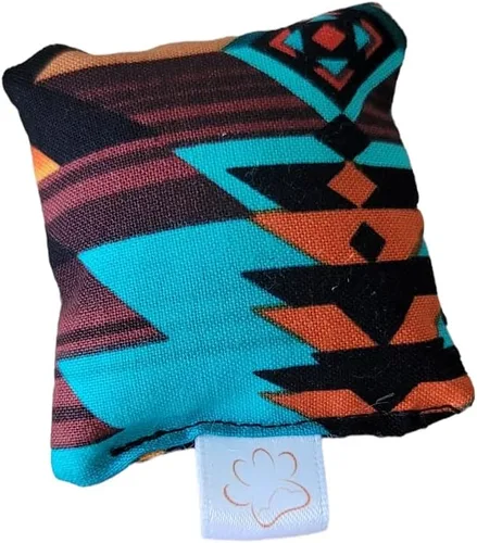 Vista 8 de Juguete Western Cat Nip (3 unidades, corazón, cuadrado y rectangular)