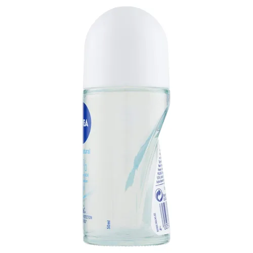 Vista 4 de Nivea Roll On - Desodorante sin aluminio fresco natural 0% libre de aluminio, 1.76 oz, paquete de 1