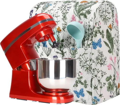 Vista 17 de KitchenAid - Funda para batidora, soporte de cocina compatible con mezcladores KitchenAid Hamilton de 5 a 8 cuartos de galón, funda acolchada