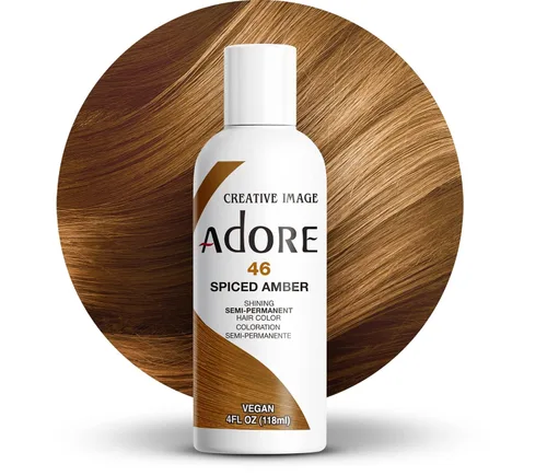Vista 10 de Adore Tinte semipermanente verde para el cabello, vegano y sin crueldad, 4 onzas líquidas, 163 Green Apple (paquete de 1)