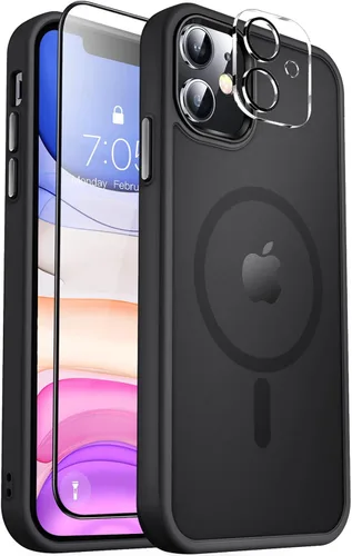 Vista 76 de MOCCA - Funda magnética resistente para iPhone XR de 6.1 pulgadas, compatible con MagSafe, funda con protección contra caídas de grado militar
