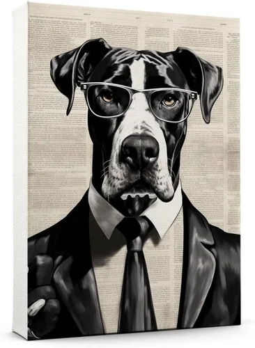 Vista 72 de Thuan Affenpinscher - Póster de lienzo con tus fotos, arte de pared para decoración del hogar, regalo conmemorativo para amantes de las mascotas