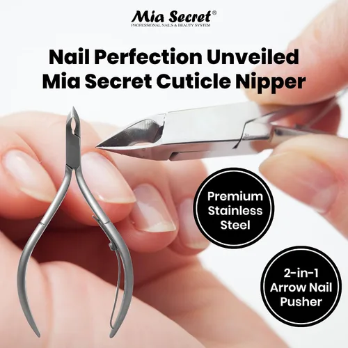 Vista 2 de Mia Secret Mia Secret manicura pedicura pinza de cutícula 0.197 in/0.236 in/0.315 in Pick yours! (0.197 in)