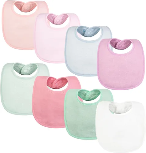 Vista 13 de Tiny Twinkle Baby Feeding Bibs - Waterproof and Absorbent Infant Drool and Feeding Baby Bibs