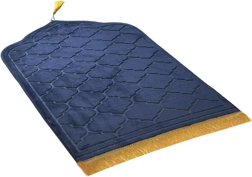Vista 11 de JE JOUE Alfombra de oración musulmana islámica – Esponja gruesa musulmana para hombres y mujeres, Eid Travel Ramadán, suave, de lujo, ideal