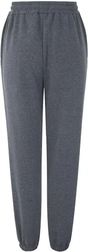 Vista 2 de Pantalones deportivos casuales para mujer, con bolsillos, cintura alta, deportivo, gimnasio, ajuste atlético, pantalones deportivos con cordón