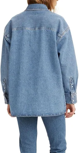 Vista 2 de Levi's Dylan Relaxed Western - Camisa para mujer, Una