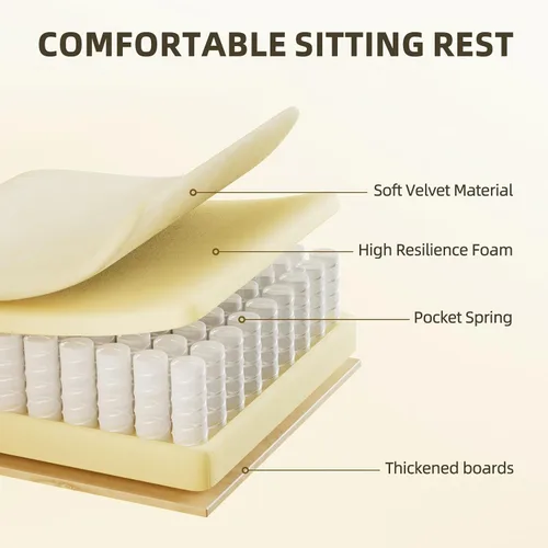 Vista 6 de Ferghana - Silla de tela de terciopelo para juegos, silla Gamer ergonómica de respaldo alto para adultos, silla cómoda para videojuegos