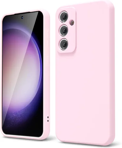 Vista 329 de oakxco Funda para teléfono Samsung Galaxy S8 de silicona líquida, delgada y fina de gel de goma suave TPU cubierta protectora simple llana