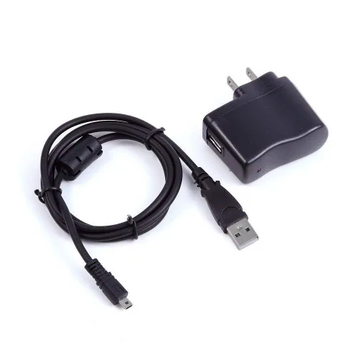Vista 2 de MaxLLTo® Adaptador de corriente USB AC/DC Cable cargador de batería para Sony Cybershot DSC-W730 DSC-TF1