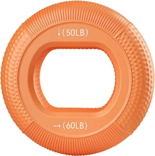 Vista 10 de Entrenador de fuerza de agarre, anillo fortalecedor de agarre de mano de silicona para entrenamiento de dedos, escalada en roca, entrenamiento