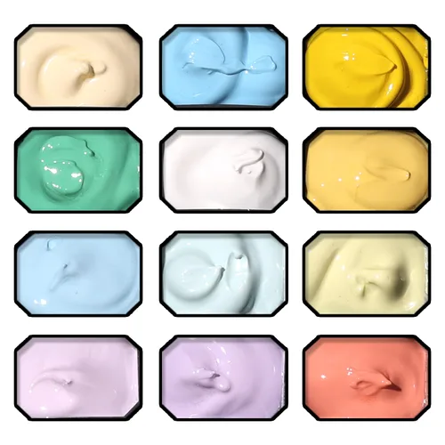 Vista 7 de Paleta de Esmalte de Uñas en Gel Sponge Pat, 12 Colores para Mezclar Ombré Degradado, Pintura Degradada para Arte de Uñas, Sin Limpieza, Curado