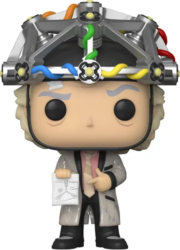 Vista 2 de Funko ¡Pop! Películas: Regreso al futuro - Doc con casco