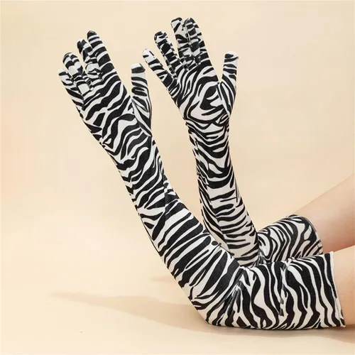 Vista 2 de Guantes Y2k Fashion Brazos Calentadores de Brazo de Moda Mangas de Brazo