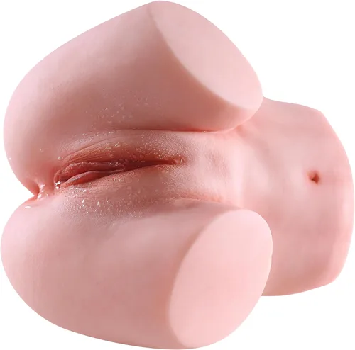 Vista 6 de Juguetes sexuales de 4.67 libras para hombres, coños de bolsillo, muñecas sexuales realistas para adultos, glúteos texturizados suaves con vagina