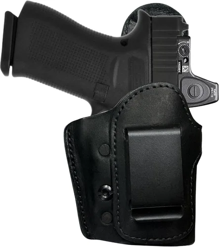 Vista 29 de Urban Carry LockLeather IWB RMR/RDS Holster - Right Handed Secure & Comfortable Leather/Polymer Hybrid Design for Optimal Comfort Compatible with