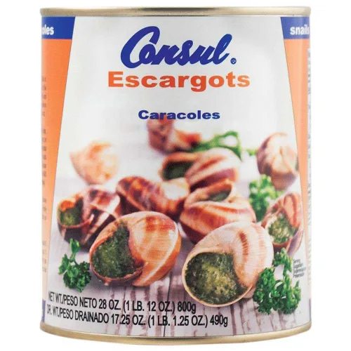 Vista 2 de Consul Escargots extra grandes, 28.2 onzas, paquete de 12