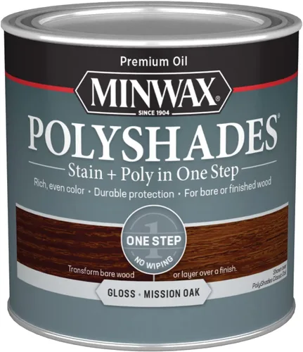 Vista 12 de Barniz Minwax 213104444 PolyShades Miel