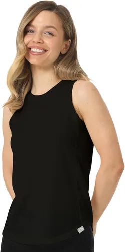 Vista 22 de 100% Merino Wool Tank Top Women - Active Sleeveless Undershirt Base Layer Denim Cuello Alto