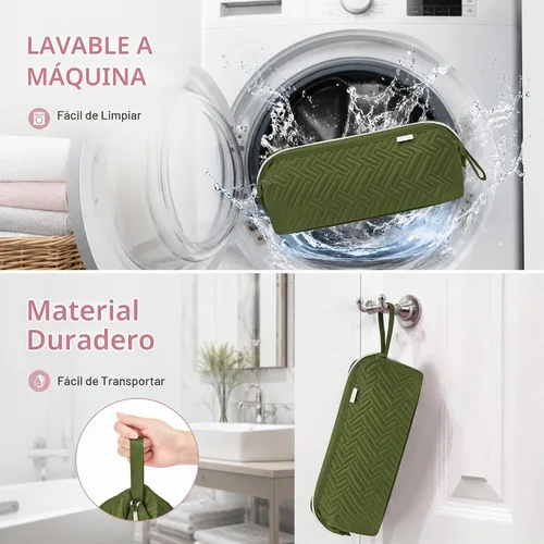 Vista 3 de Leudes Bolsa de viaje para herramientas para el cabello, estuche