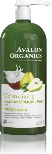 Vista 8 de Avalon Organics Acondicionador de pera de coco totalmente natural, 11 onzas líquidas