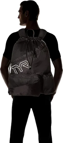 Vista 3 de TYR Mochila de malla Elite Team Negro