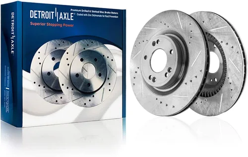 Vista 41 de Detroit Axle - Rotores de freno traseros para Toyota GR Supra BMW 230i 330e 330i 430i 530i 530i 530e 540d 540i xDrive X3 X4 Z4, rotores de freno