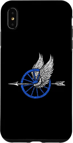 Vista 7 de Unidad de motor de policía para iPhone 12 mini rueda y flecha para carcasa de oficial de motor