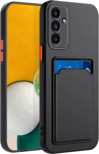 Vista 44 de Funda para Samsung Galaxy Note 10 con ranura para tarjeta de crédito TPU suave TPU silicona resistente a los arañazos delgada ranura para tarjeta