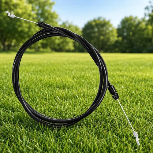Vista 8 de Podoy 946-04661A Cable de control de cortacésped, 51 pulgadas Sustituye a 946-04661 746-04661 746-04661A, compatible con MTD, Troy-Bilt TB100