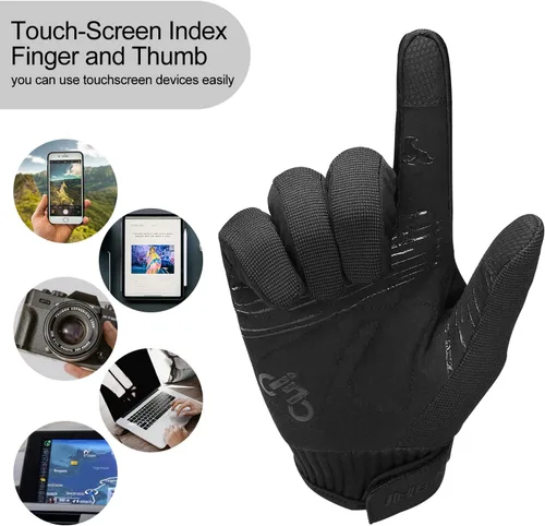 Vista 7 de INBIKE - Guantes para bicicleta de montaña MTB, categoría BMX, categoría ATV, todoterreno, DH, de descenso, para ciclismo, carretera, carreras