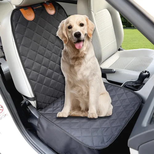 Vista 7 de Fundas de Asiento Delantero de Coche para Perros Fundas de Asiento de Silla de Capitán Funda de Asiento de Coche para Mascotas Protector de Asiento