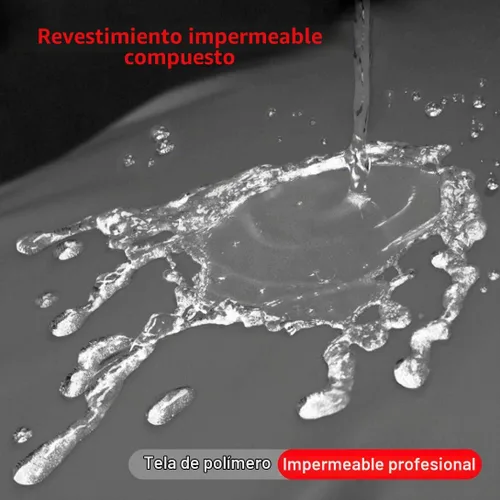 Vista 6 de Coopache Guantes de estanque de brazo completo con forro de algodón, guantes impermeables extra largos para limpieza de estanques/industria