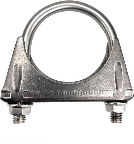 Vista 9 de Heavy Duty 1.5" 1-1/2 Inch Exhaust U Bolt Clamps Stainless Tono plata
