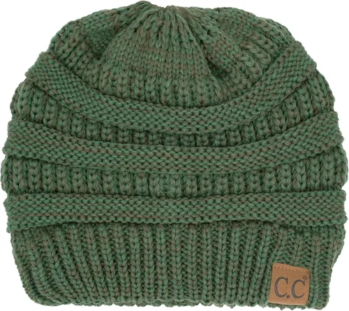 Vista 51 de C.C Exclusives Gorro de Punto de Cable - Gorros Gruesos, Suaves y Cálidos de Punto Grueso Chenille Teniente Mel Gris