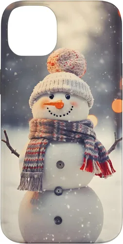 Vista 15 de Cute Christmas Snowman Winter Snow Scene Holiday Season Case for iPhone 17