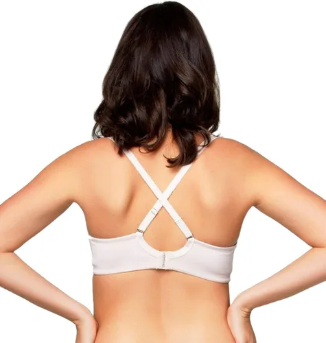 Vista 3 de Pastel Lencería Convertible Maternidad Enfermería Moldeado T-shirt Flexi-Wire Bra