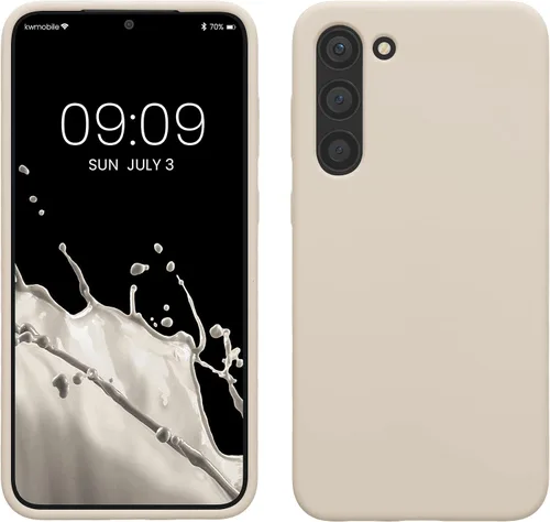 Vista 318 de kwmobile Funda compatible con Samsung Galaxy S9 - Funda de silicona TPU con acabado suave - Blue Reef